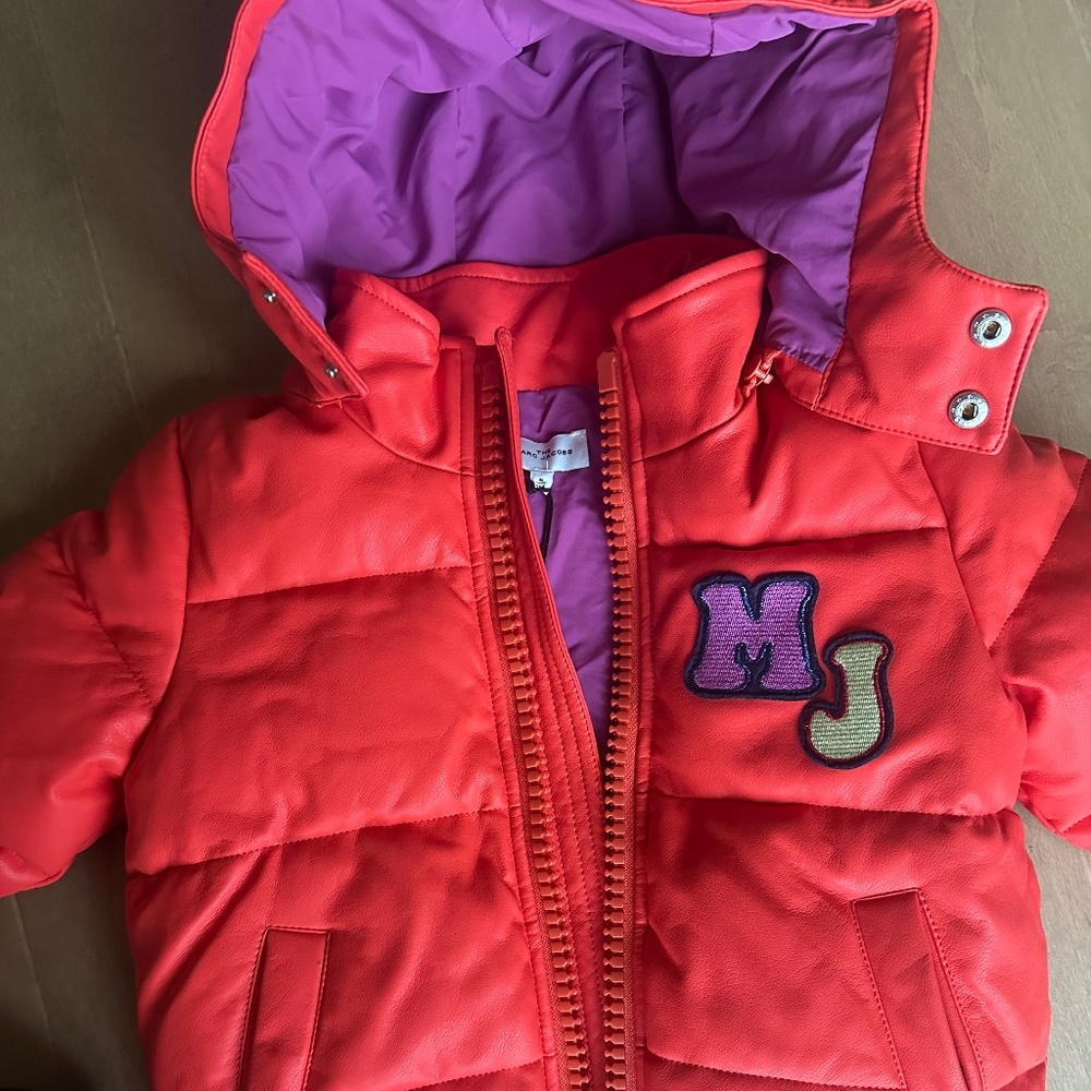The Marc Jacobs NWT kids puffer jacket size 6 - Picture 3 of 6